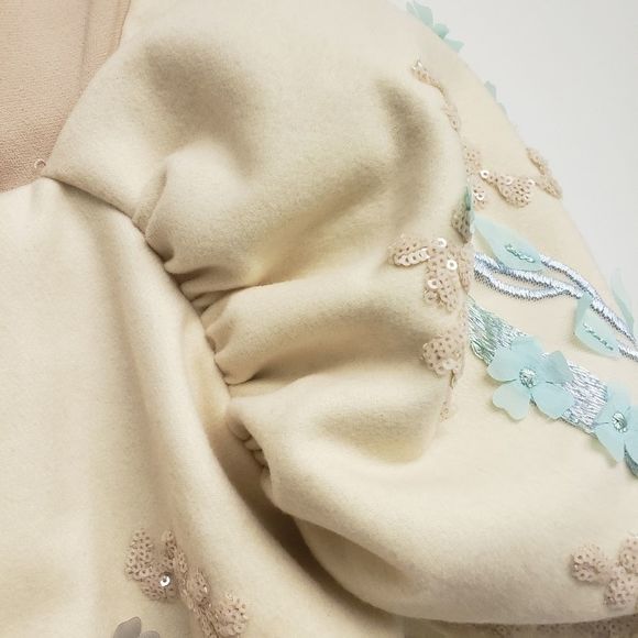 Hanna Herrera Leg of Mutton Glitzy Bomber Jacket - Picture 7 of 15